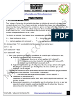 Concours Ensa 2022 MATHS