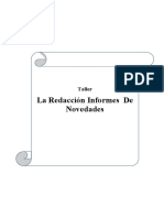 Taller Redaccion de Reportes de Novedades