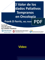 Ferris, El Valor de Cuidados Paliativos Tempranos en Oncologia Sin Video SCH