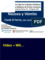 Ferris, Nausea y Vomito INCAN Augusto 2017 Sin Video