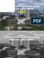 Profil Badan Usaha Milik Daerah (BUMD) Provinsi Jawa Barat 2021