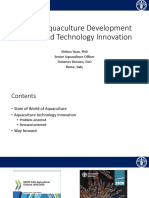 Global Aquaculture Development Status and Innovation Trend