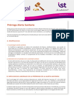 BOLETIN IST LEGAL #77 - Prórroga Alerta Sanitaria