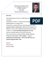 Mohamed Elfeky's CV4