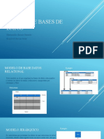 Modelo de Bases de Datos