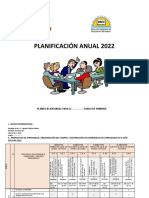 Planificación Anual 2022 Pirmaria