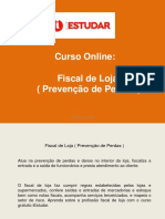 Curso Online: Fiscal de Loja (Prevenção de Perdas)