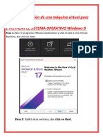 Instalación IWINDOWS 8 ISO EN VM Ware Actividad