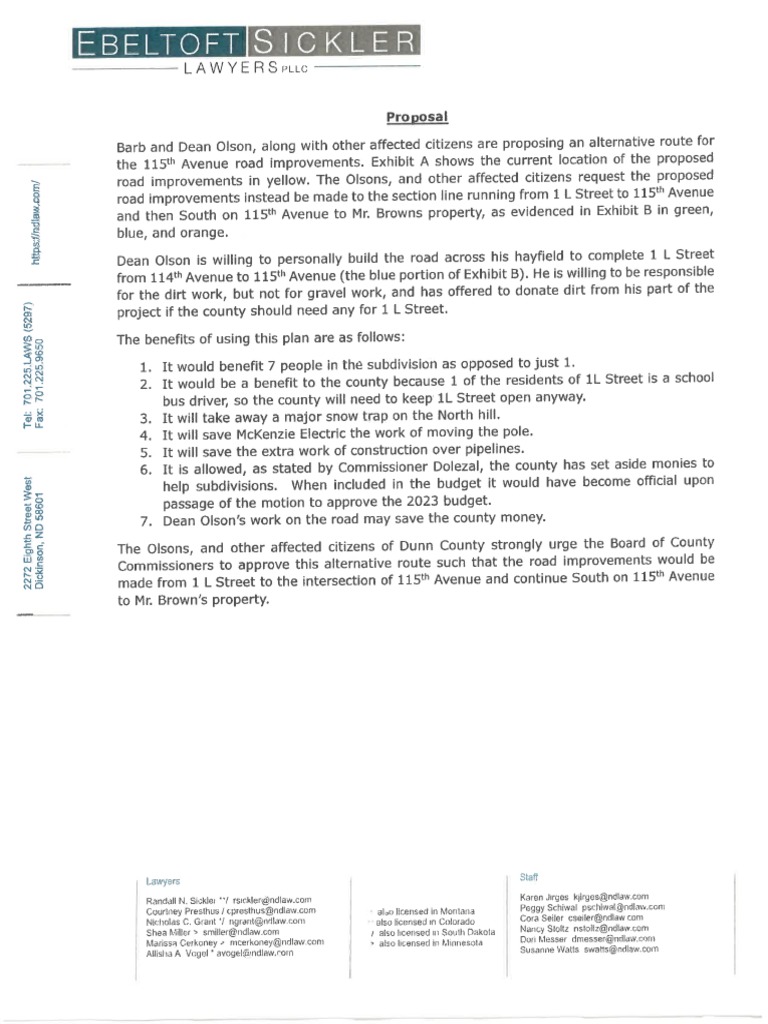 Olson's Proposal | PDF