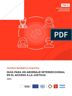 Guía de Abordaje Interseccional en Acceso A Justicia en Situaciones de Violencia de Género