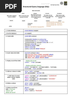 SQL Note - by Fang Ying