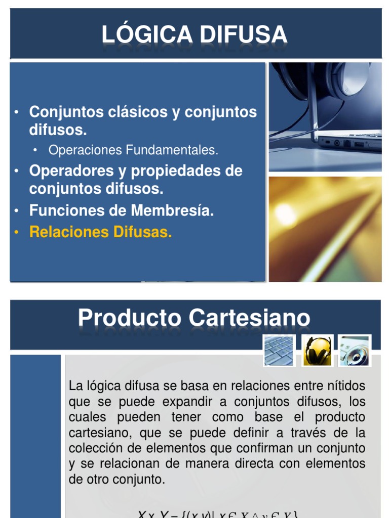 Logica Difusa - Relaciones Difusas | PDF | Conjunto (Matemáticas ...