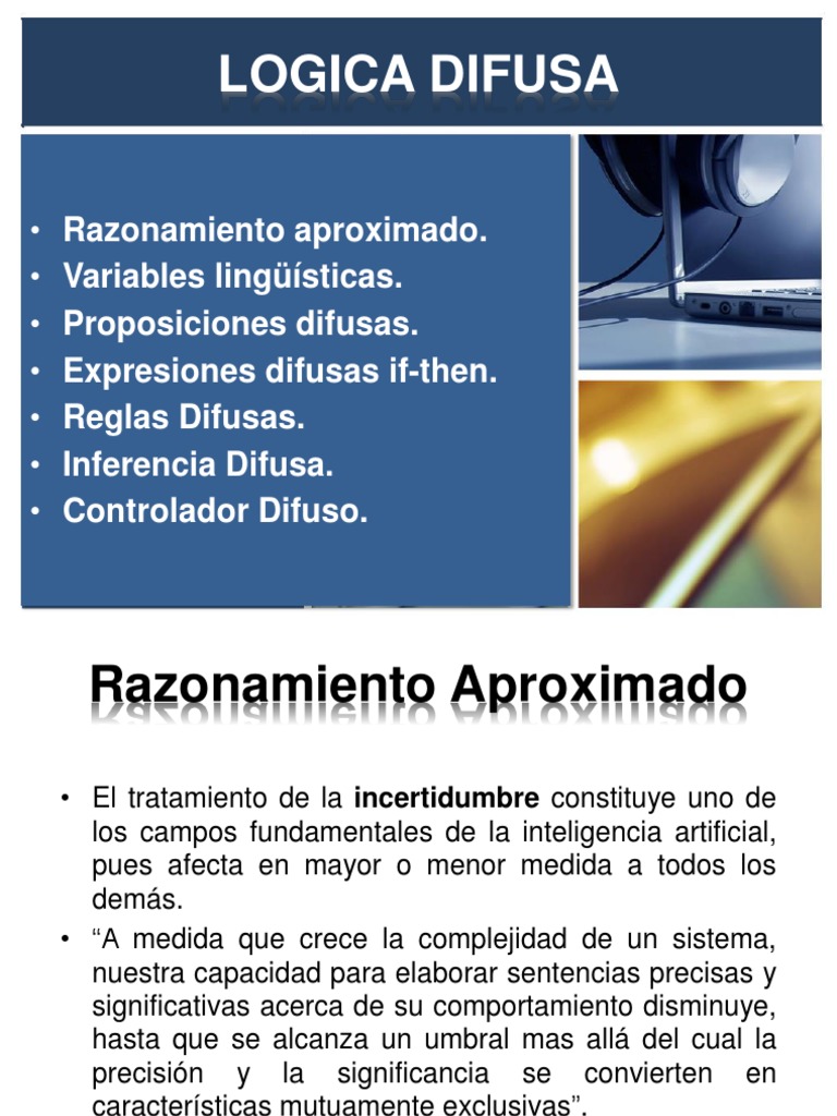 Inferencia Difusa en Lógica Difusa | PDF | Proposición | Lógica difusa