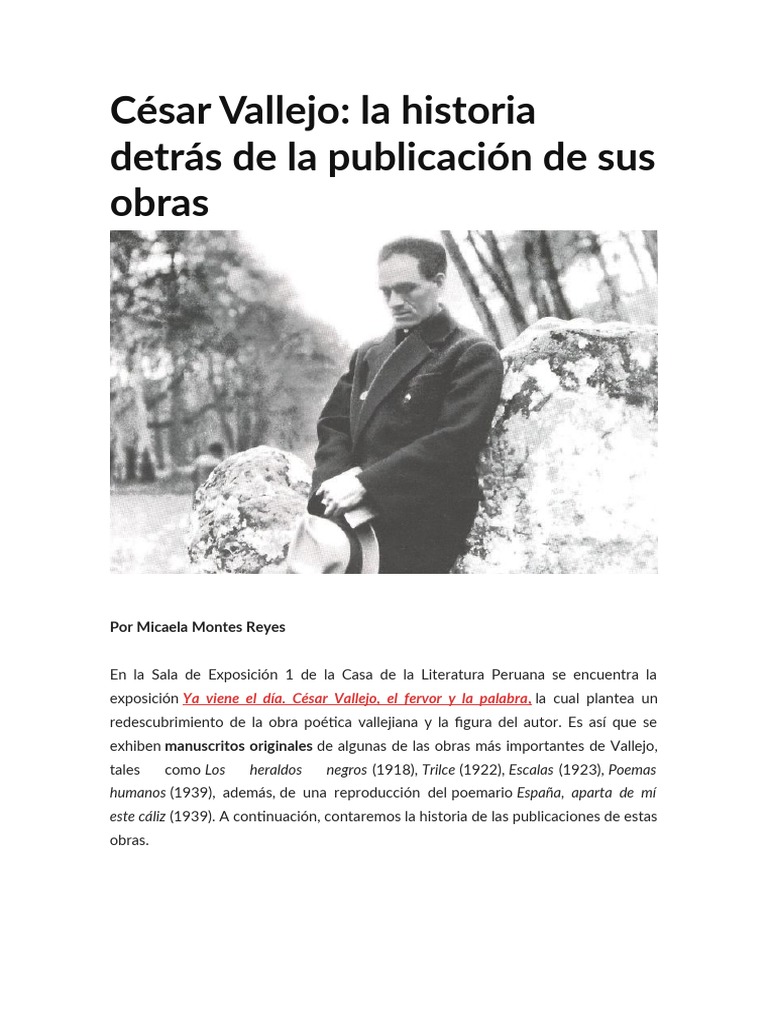 César Vallejo PDF
