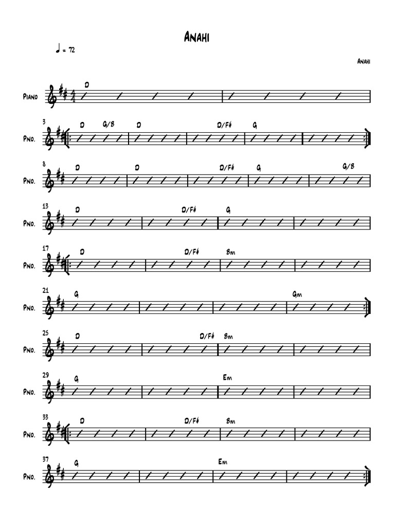 Anahi Partitura Completa Pdf