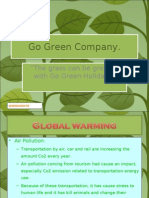 Go Green Tourism For Adult
