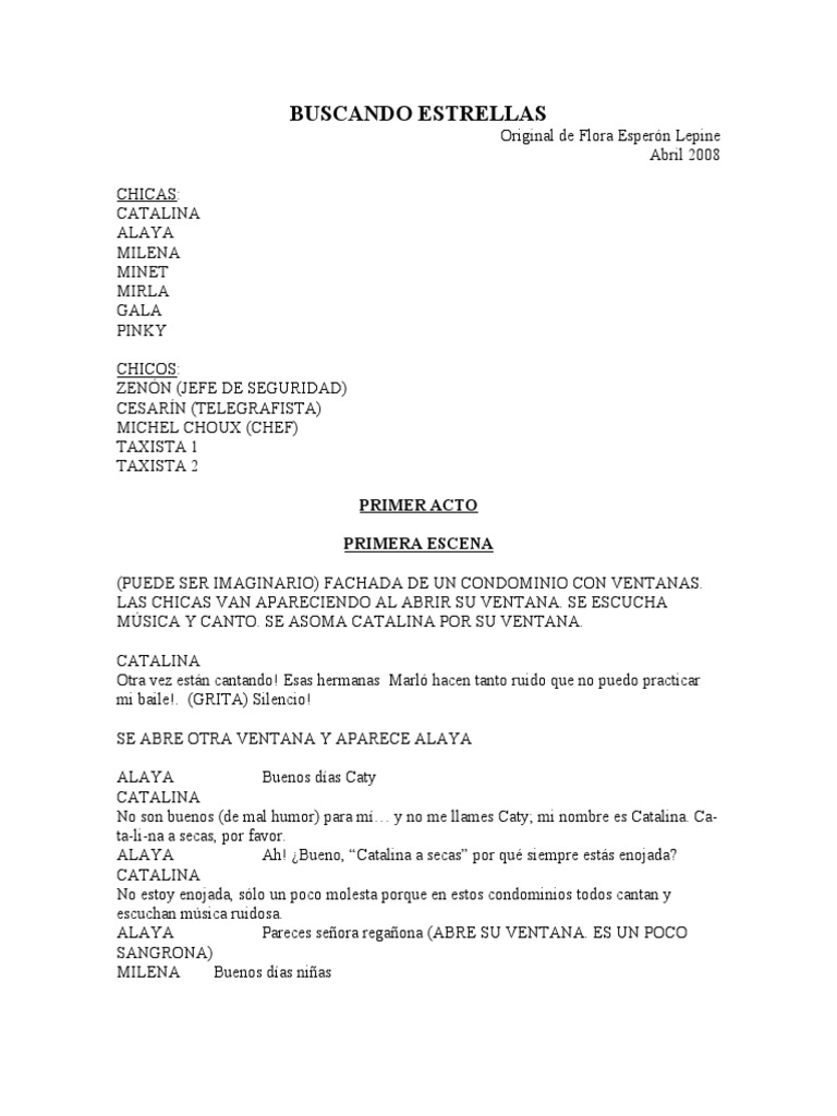 Buscando Estrellas: Concurso de Baile | PDF | Art | Poetry