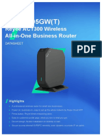 RG-EG105GW (T) Reyee AC1300 Wireless All-in-One Business Router - 20220914