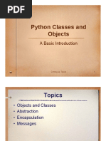 Python Classes and Objects