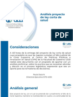 Análisis Proyecto de Ley Corta de Salud CIPS-UDD