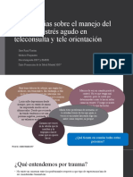 Experiencias Sobre El Manejo Del Trauma y Estrés