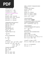 Stat 115 Formula