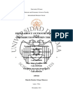 Outsourcing of Distribution Within The SCM. Group 8. International Logistics 671