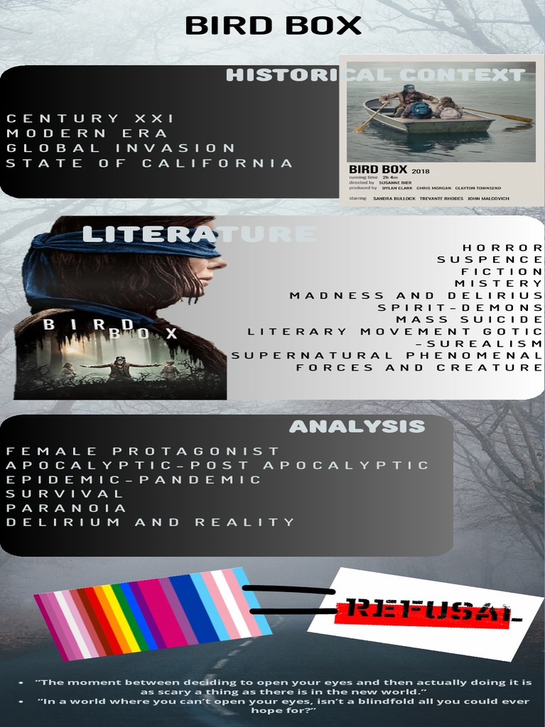 Gothic Horror: Bird Box Analysis | PDF