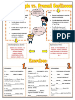 Simple Present Vs Present Continous