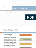 Introducing Powerpoint: A Tour of New Features