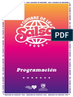 Programacion Cumbre Salsa 2022