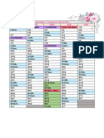 Calendário 1ºsemestre 2022