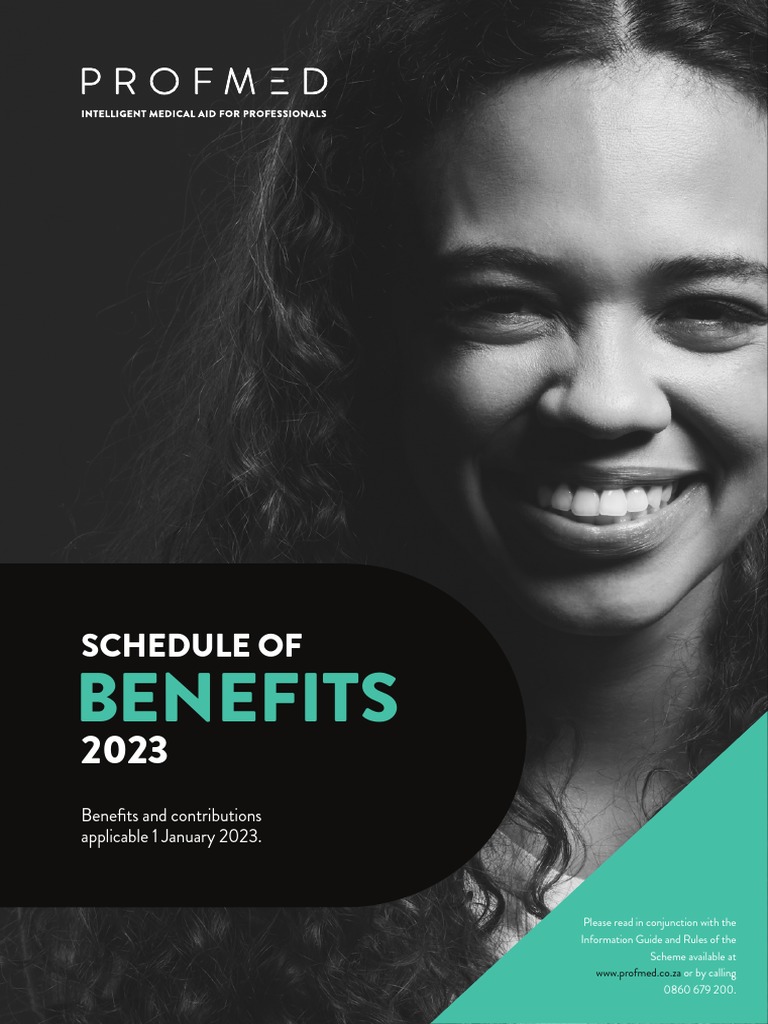 Profmed Benefits Schedule 2023 | PDF | Hospital | General Practitioner