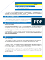 Accounting Module 1 Accounting Profession