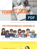 Membuat Video Pembelajaran