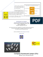 CFL Basics: Energy Savings and Longer Lifespan
