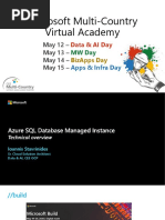 Data&AI - Azure SQL Database Managed Instance - Technical Overview