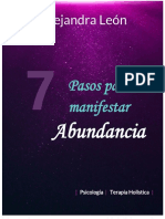 7 Pasos para Manifestar Abundancia 2020 - Alejandra León