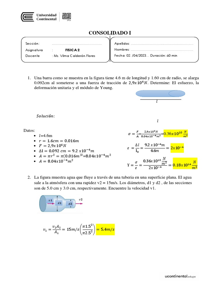 Retroalimentación CONSOLIDADO I | PDF | Mecanica clasica | Mecánica