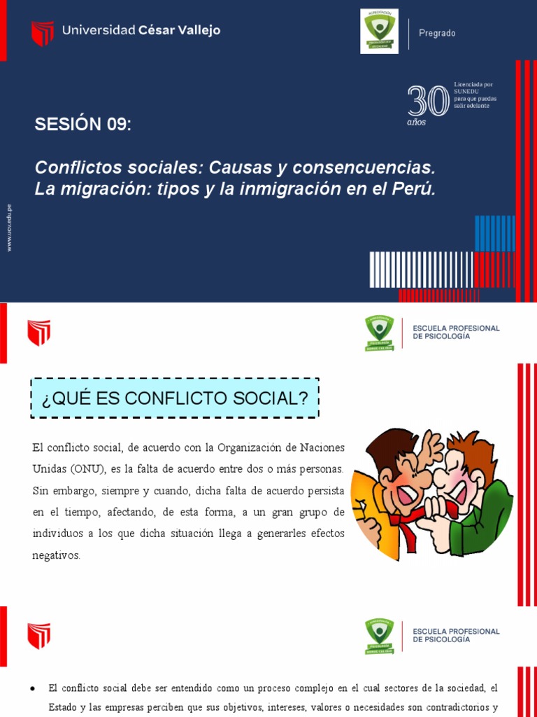 Conflictos Sociales y Falta de Acuerdo | PDF | Conflicto (proceso ...