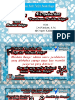 Aksi Nyata Topik Merdeka Belajar - Menyebarkan Pemahaman Merdeka Belajar (DWI UMIYATI)