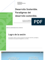 Desarrollo Sostenible. Paradigmas Del Desarrollo Sostenible.