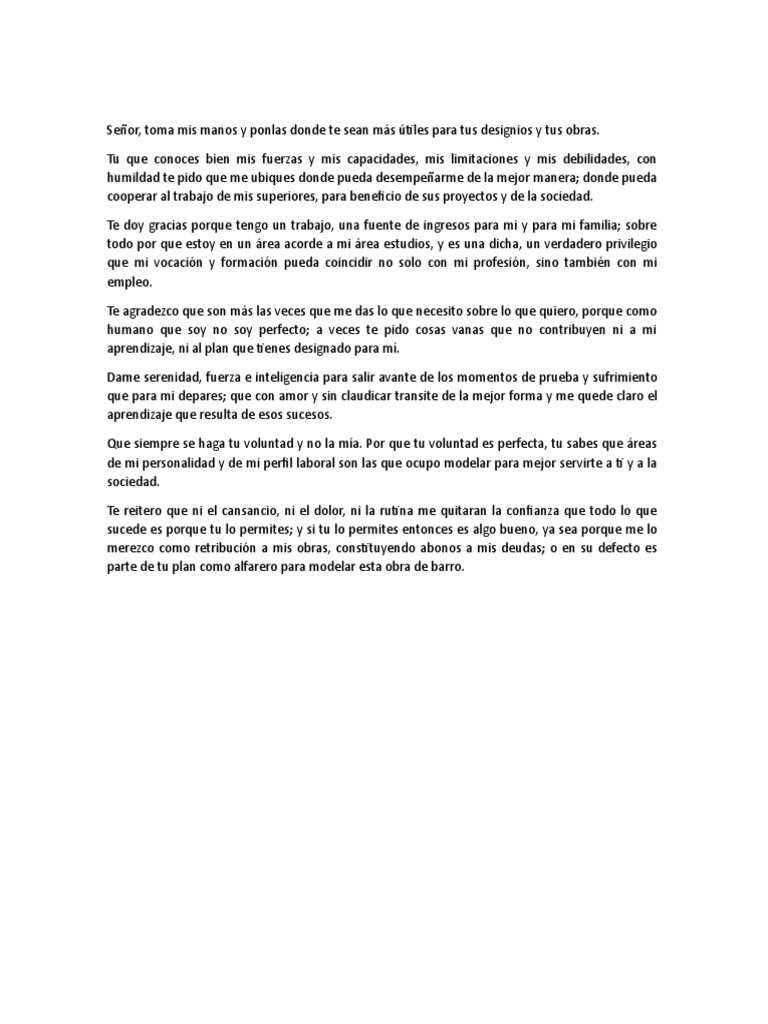 Oraciones | PDF