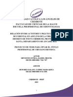 ESQUEMA DE PROYECTO-FACULTAD DE SALUD-Odontologia