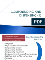 Compounding and Dispensing