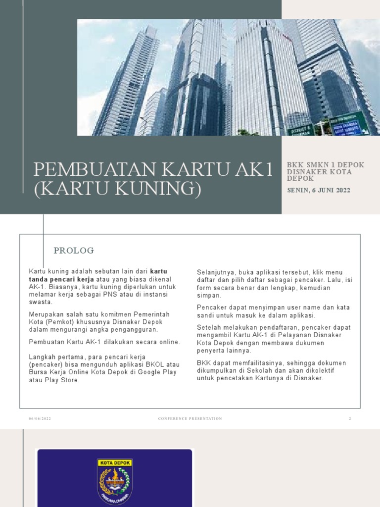 Pembuatan Kartu Ak1 Kartu Kuning Pdf
