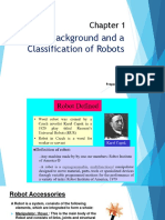 Chapter 1 - Background and A Classification of Robots