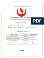 Trabajo Parcial Costos y Presupuestos - Costos y Presupuestos - Universidad Peruana de Ciencias Aplicadas