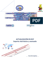 RCP Basico y Avanzado. Actualizacion 2021. Bolivia