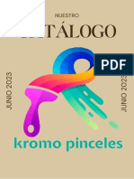 Catálogo Kromo Pinceles Junio 2023